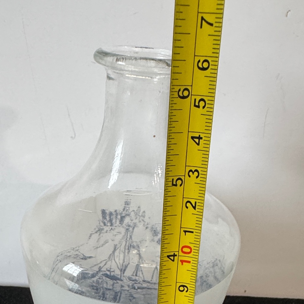 Vintage 1950’s Verrerie Cristallerie D'Arques French Country decanter set. - Picture 16 of 16